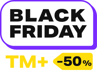 Black Friday -50% TM+
